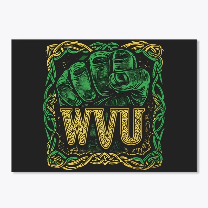 WVU Saint Patrick's - Green Fist