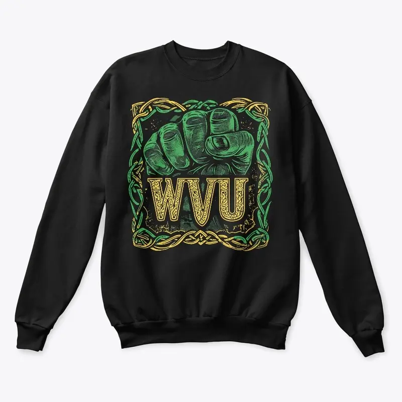 WVU Saint Patrick's - Green Fist